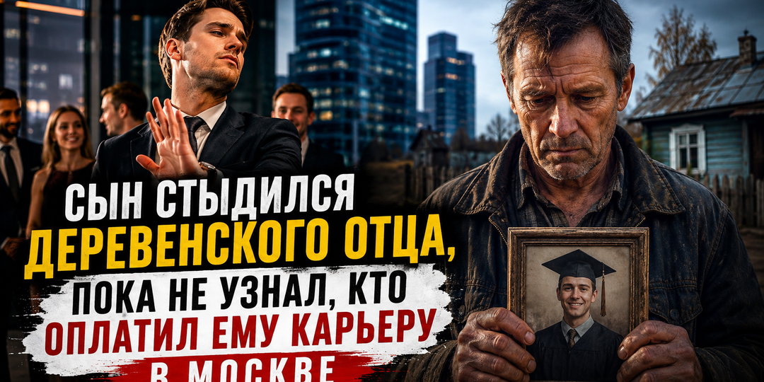 «Этот нищеброд тут всё запачкает»: сын стыдился своего деревенского отца. А потом узнал цену своего успеха