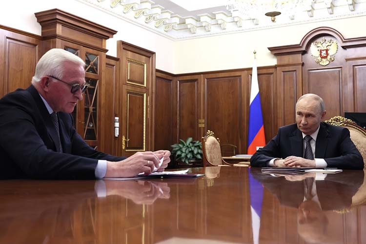    На встрече с президентом Шохин еще не в роли бизнес-омбудсмена, но уже живо описывает планы в новой должности и предлагает создать автономную некоммерческую организацию вместо аппаратов уполномоченного. Например, такая структура есть и в Татарстане.   
Фото: kremlin.ru