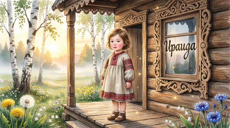 Редкие женские имена. Ираида.