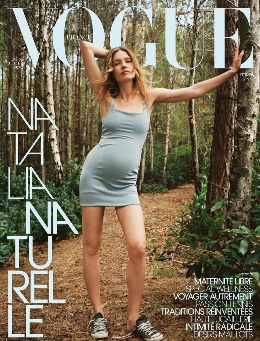    Наталья Водянова ждет шестого ребенка   Instagram* voguefrance