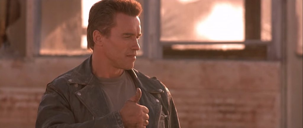 Кадр из фильма «Терминатор 2: Судный день» (Terminator 2: Judgment Day), реж. Джеймс Кэмерон, 1991 / Carolco Pictures, TriStar Pictures.