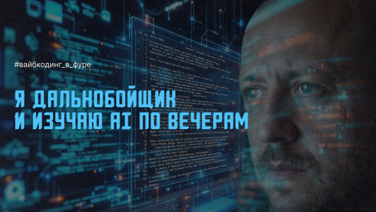 В будни я трачу на вайбкодинг от одного до шести часов  – зависит от маршрута и стоянок