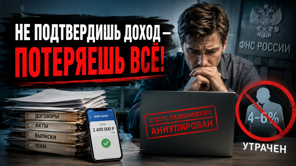 Налоговая больше не верит самозанятым: за что могут наказать даже честного исполнителя
