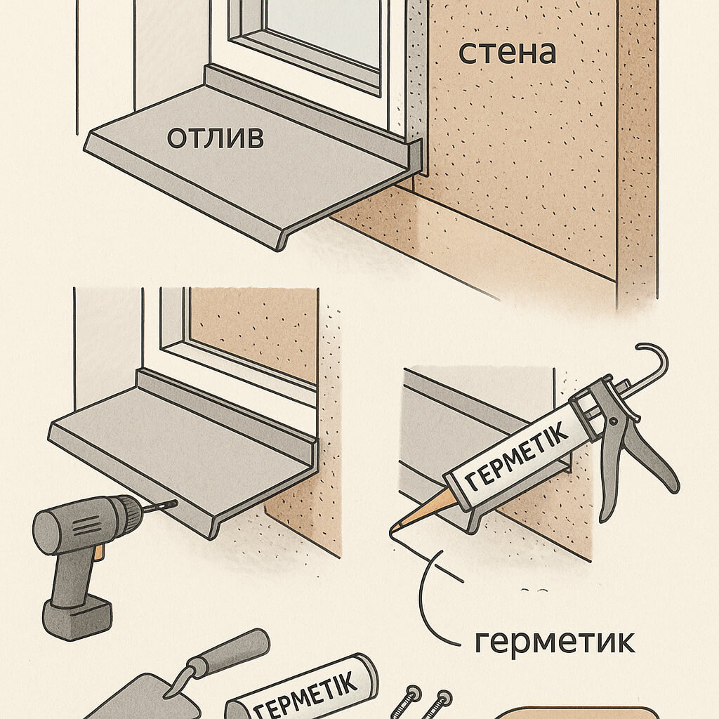 Схема работ