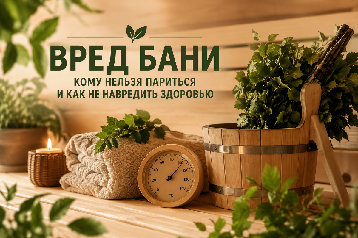 Вред бани: кому нельзя париться и как не навредить здоровью