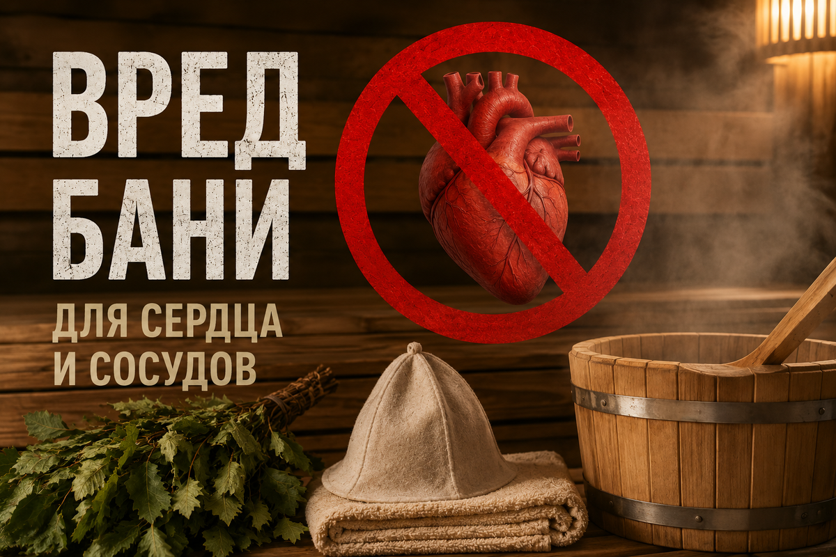 Вред бани для сердца и сосудов
