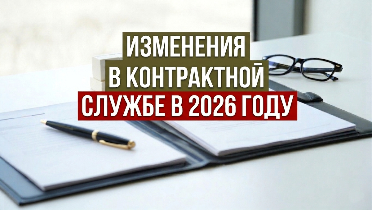 Изменения в контрактной службе в 2026 году: актуальные изменения