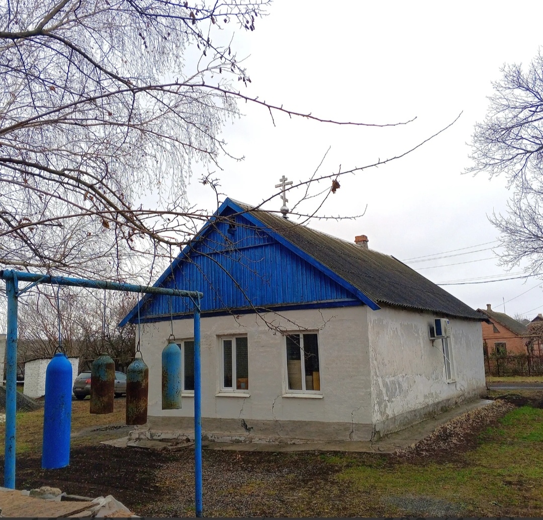 Это - храм Святителя Николая Чудотворца в Николаевке! 