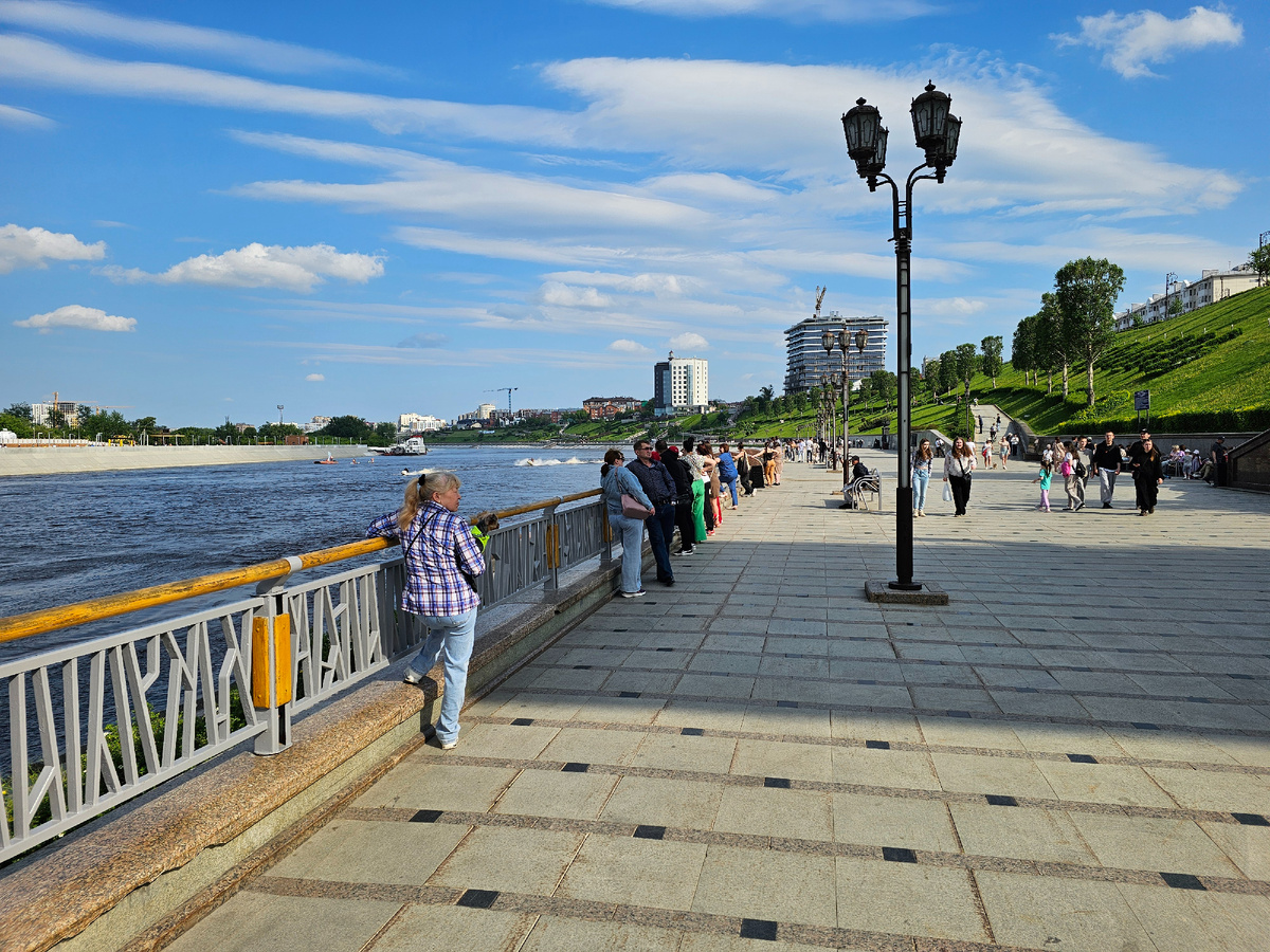 Набережная Тюмени, фото автора