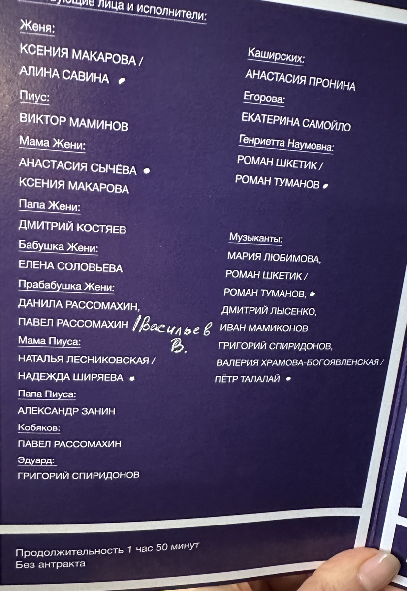 Программка