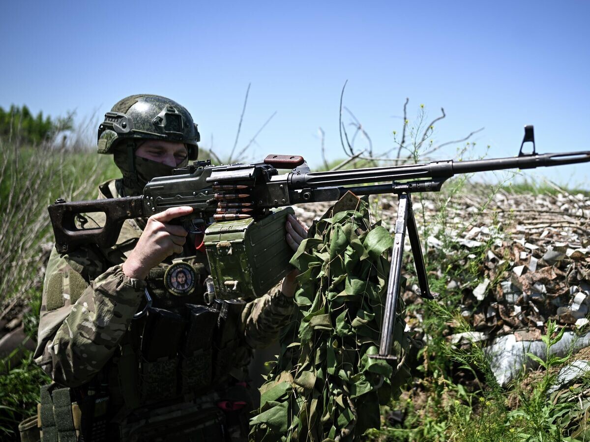    Российские военнослужащие в зоне СВО | © РИА Новости / Сергей Бобылев