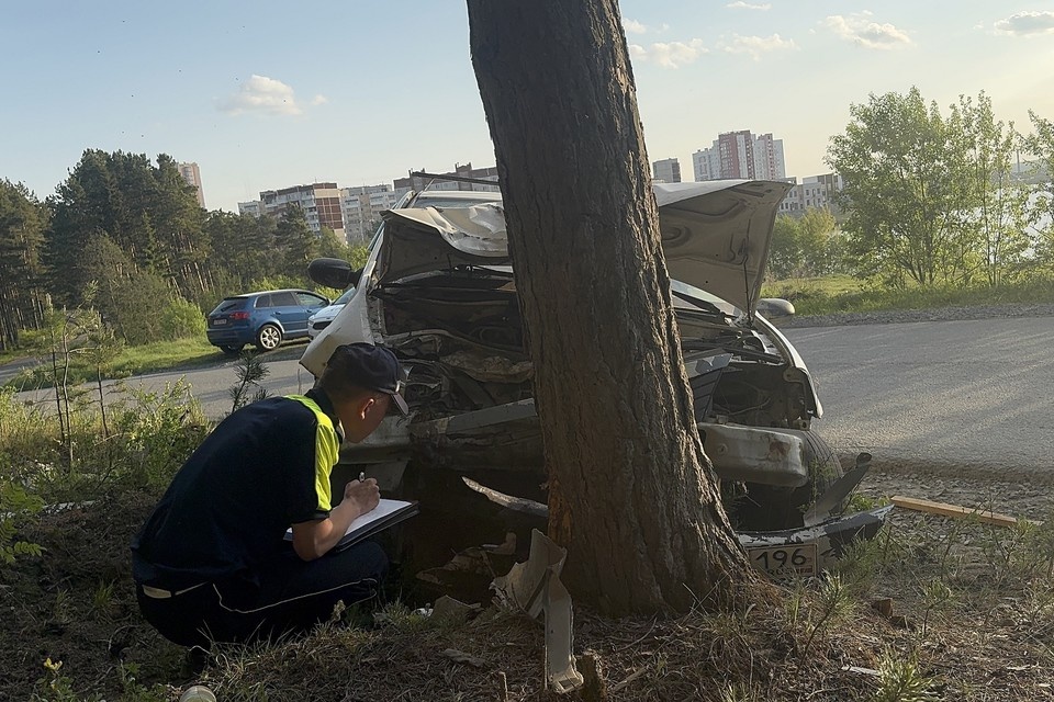    Водитель не смогла объяснить, по какой причине потеряла управление. Фото: Госавтоинспекция Свердловской области