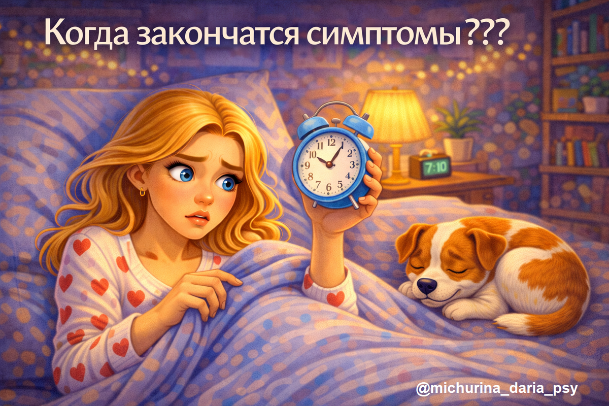 Сколько уже можно терпеть свои симптомы, почему тревога не отпускает и у меня постоянные откаты?