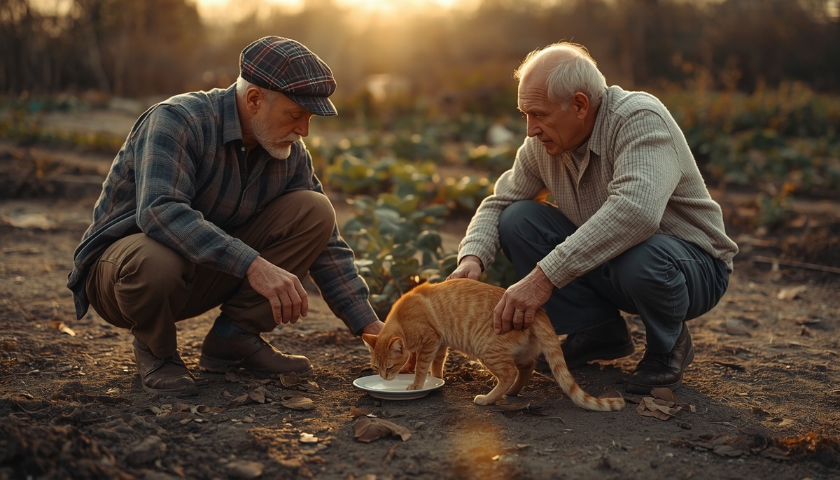 Как кот нас помирил