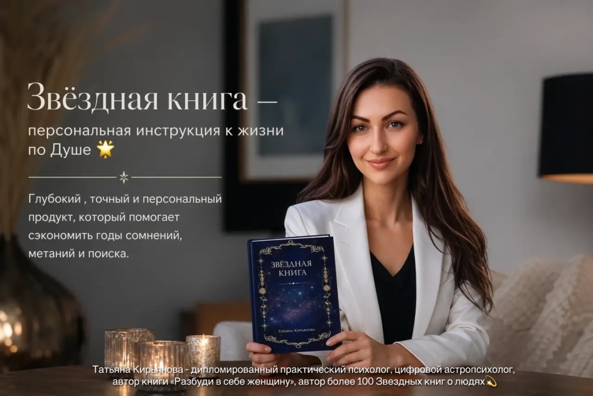 📖 «Звёздная книга — инструкция к твоей Душе»