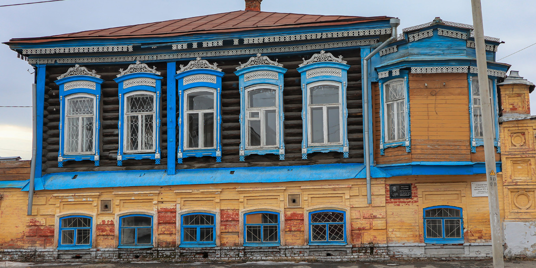 Шадринск. Усадьба Густомесова