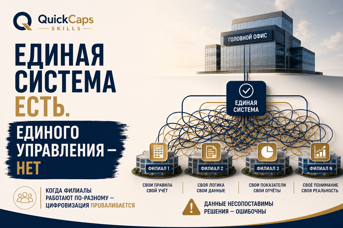 Цифровизация на филиалах