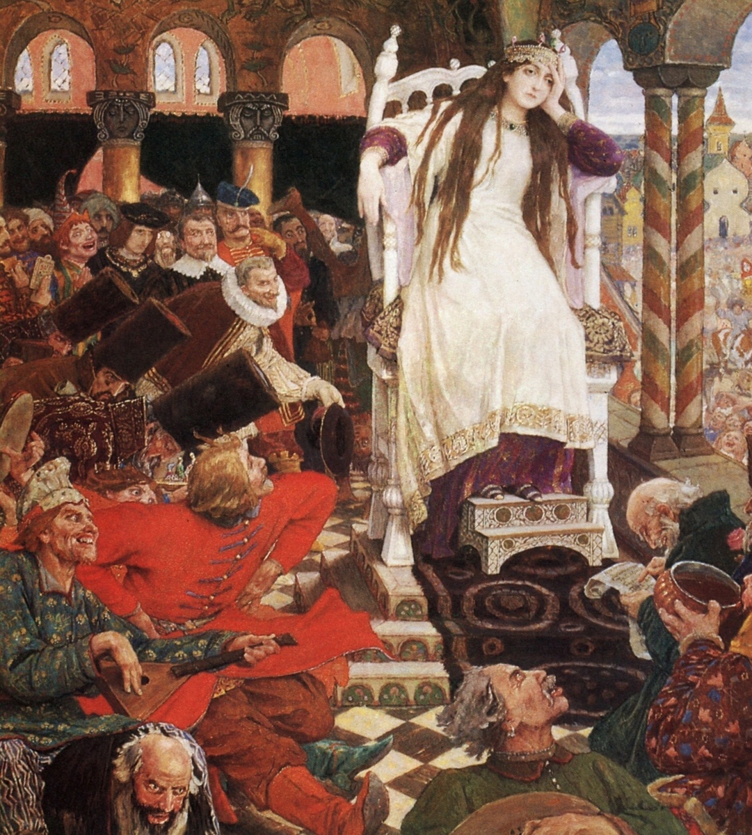 Виктор Васнецов «Царевна-Несмеяна», 1916 год
