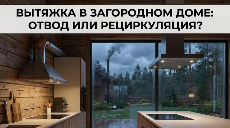    Что выбрать для частного дома: отвод воздуха на улицу или режим рециркуляции?
