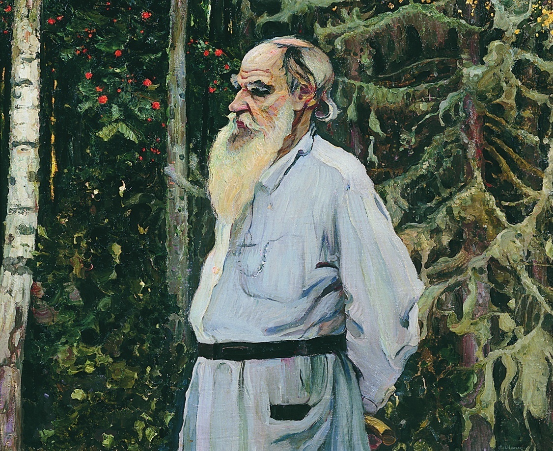 Михаил Нестеров. Портрет писателя Льва Толстого. 1918. Сумской областной художественный музей им. Н.Х. Онацкого, Сумы, Украина