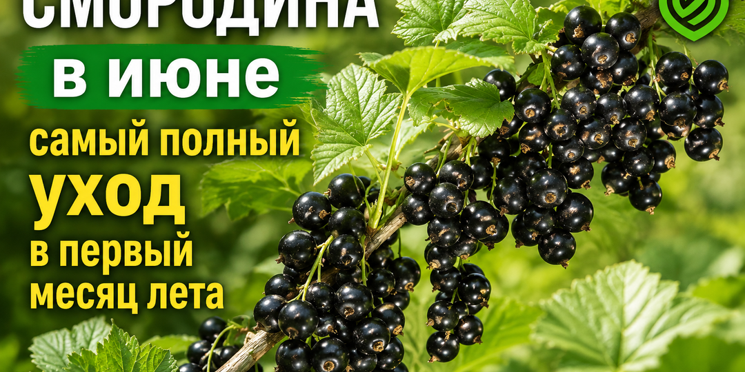Смородина в июне - самый полный уход в первый месяц лета