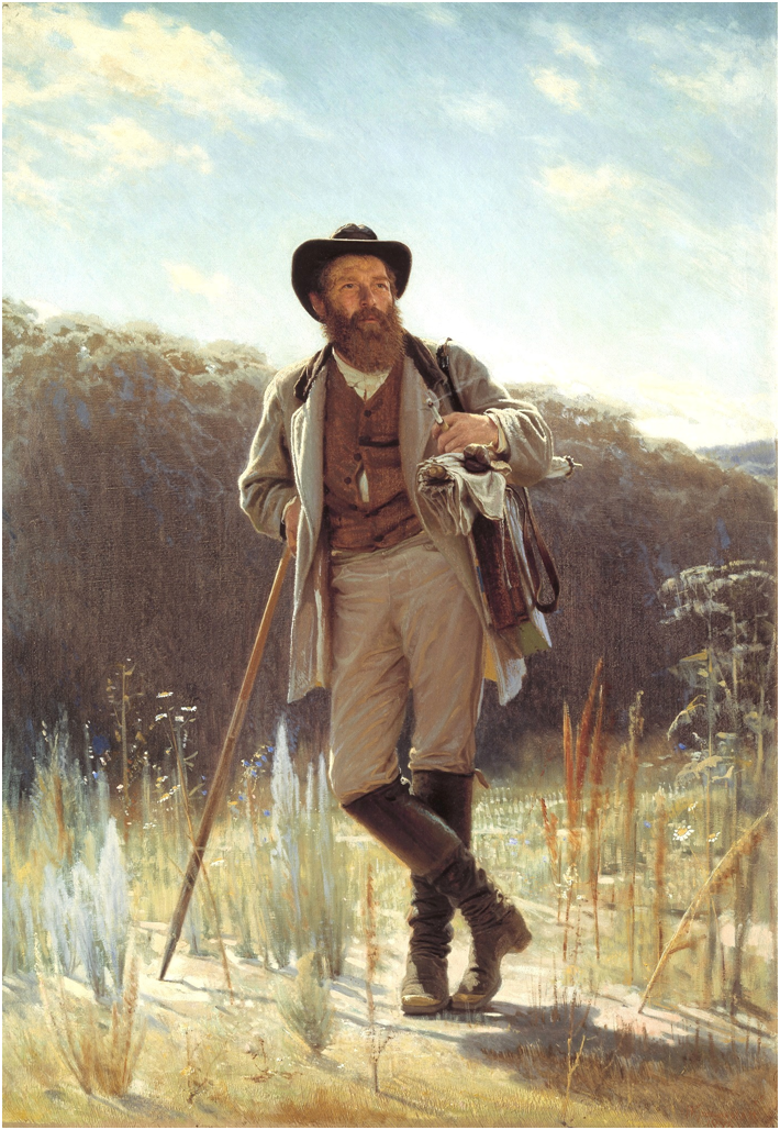 Крамской И.Н. Портрет Шишкина 1873