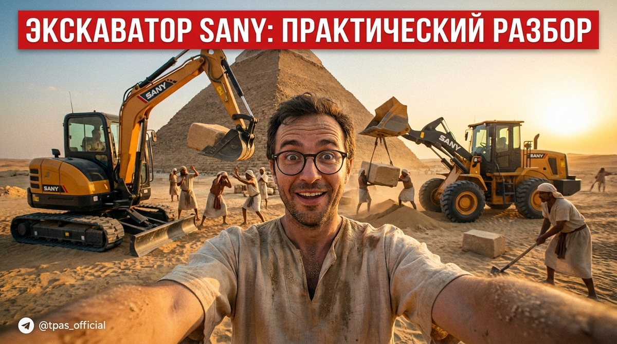   Практический обзор экскаваторов SANY: мини-модели и экскаваторы-погрузчики admin