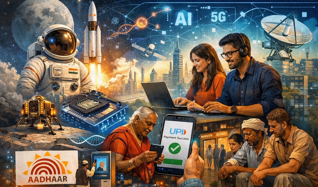 Нью-Дели - город контрастов. 2026 год. ИИ