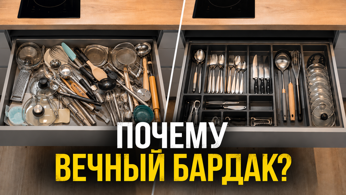 Где хранить всё на кухне: 12 решений для идеального порядка
