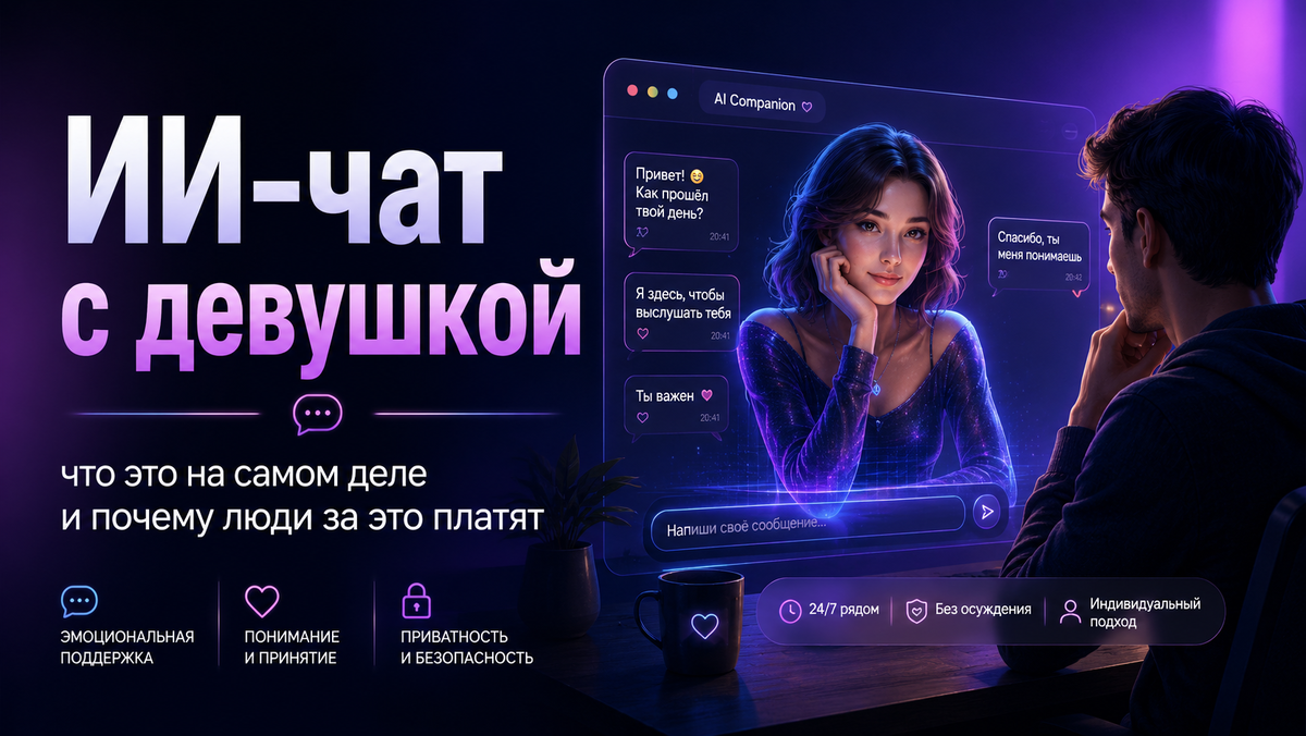 чатик с виртуалкой