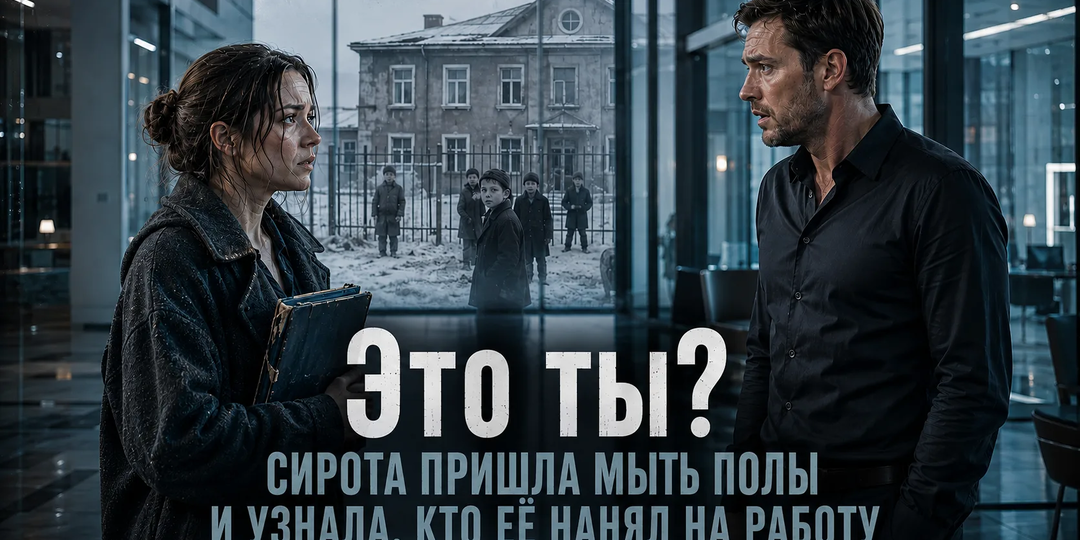 «Малявка, это ты?»: девочка из детдома пришла мыть полы и случайно узнала, кто её нанял на работу