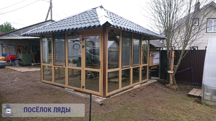 Беседка под ключ Пермь Дон Балкон +7 (342) 299-99-66