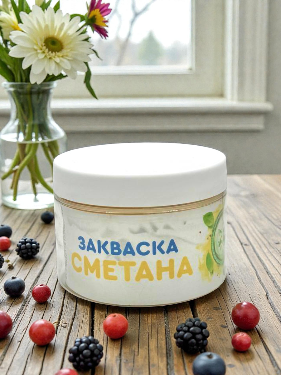 Закваска для сметаны «Полезная партия»
