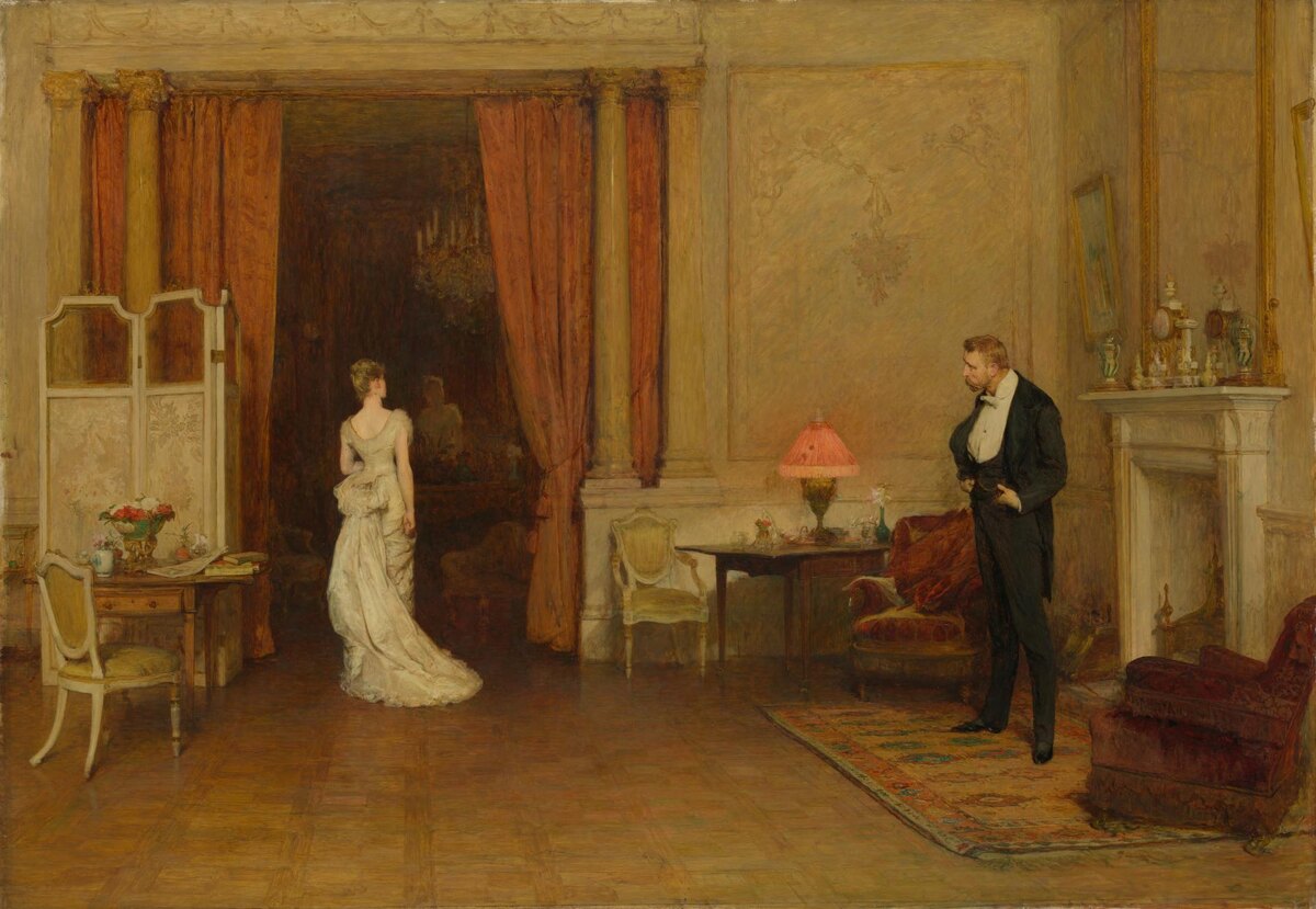 Уильям Орчардсон «Первая ссора», 1883 год