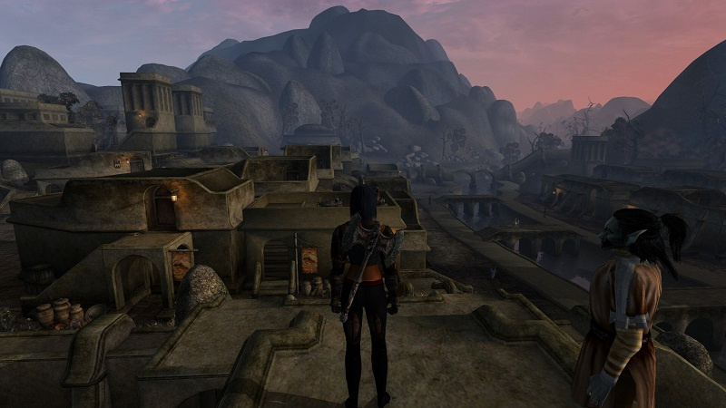  📷    Взгляд на Балмору в Morrowind (источник изображения: Charles the Bald в Steam)