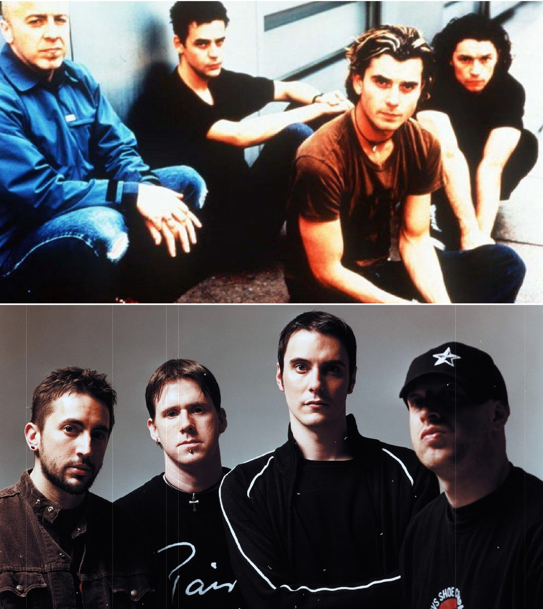 (на фото группы Bush и Breaking Benjamin)