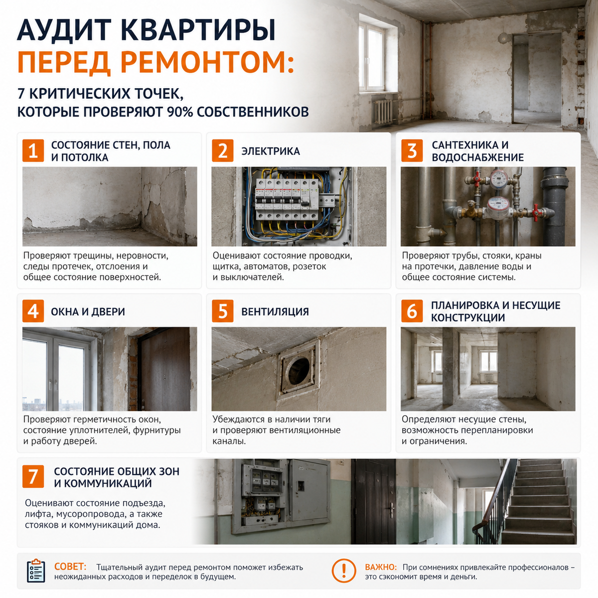 аудит квартиры