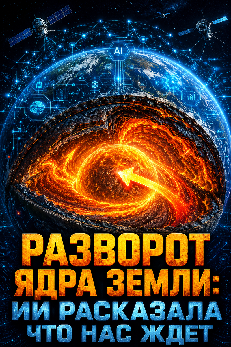 Разворот ядра земли