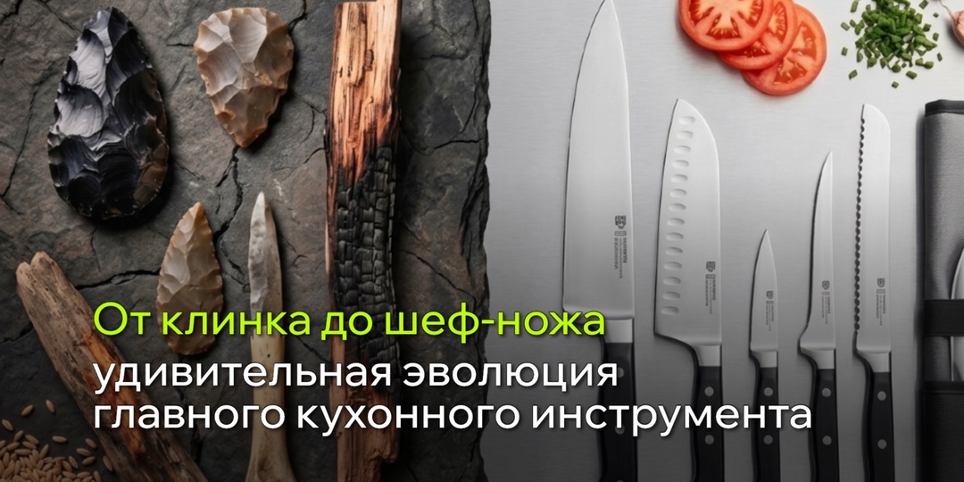 От клинка до шеф-ножа: Занимательная история главного кухонного инструмента