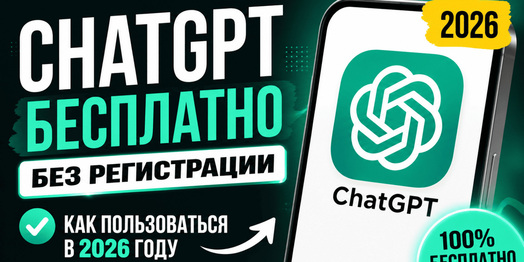 Как пользоваться ChatGPT бесплатно в 2026 году — и зачем это уже делают миллионы людей