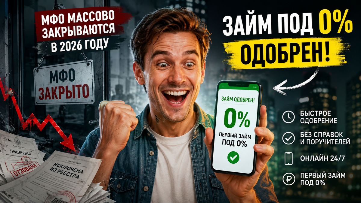 Почему МФО начали массово закрываться в 2026 году?