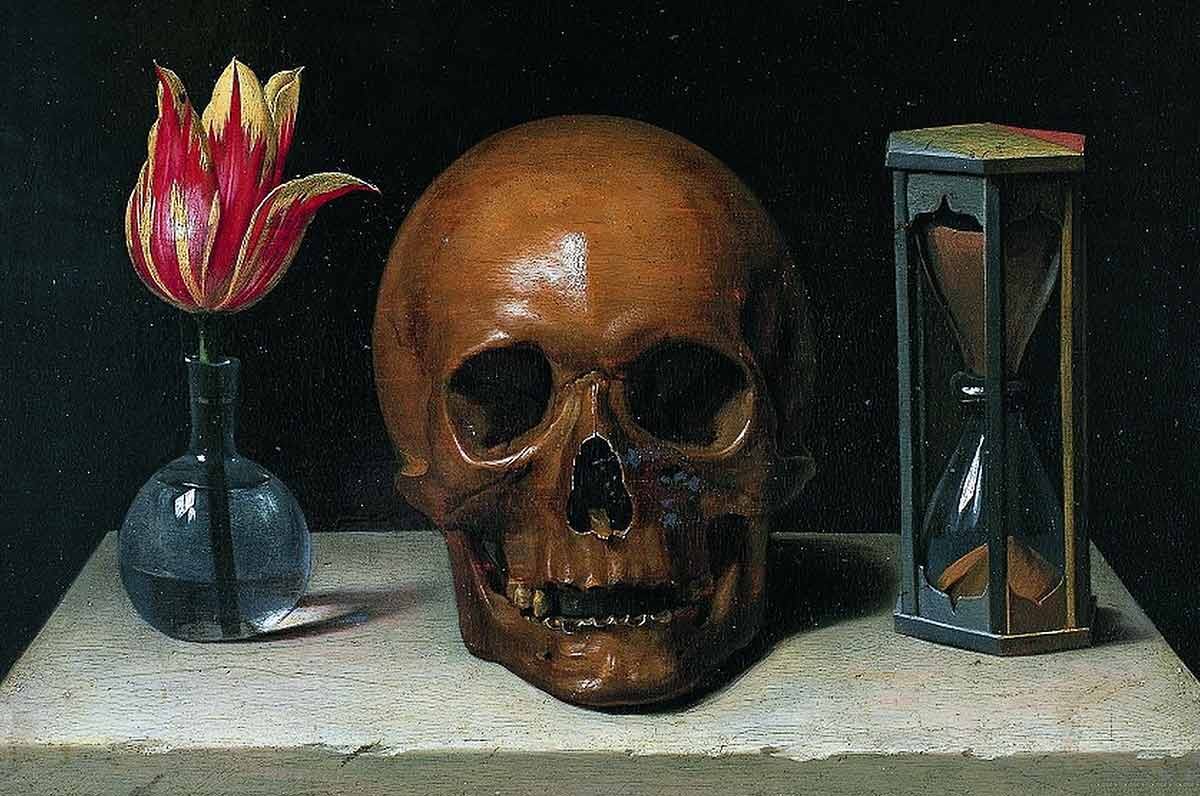 «Тщеславие (натюрморт с черепом)» Филиппа де Шампейна, 1671 год. Источник: Wikimedia Commons.