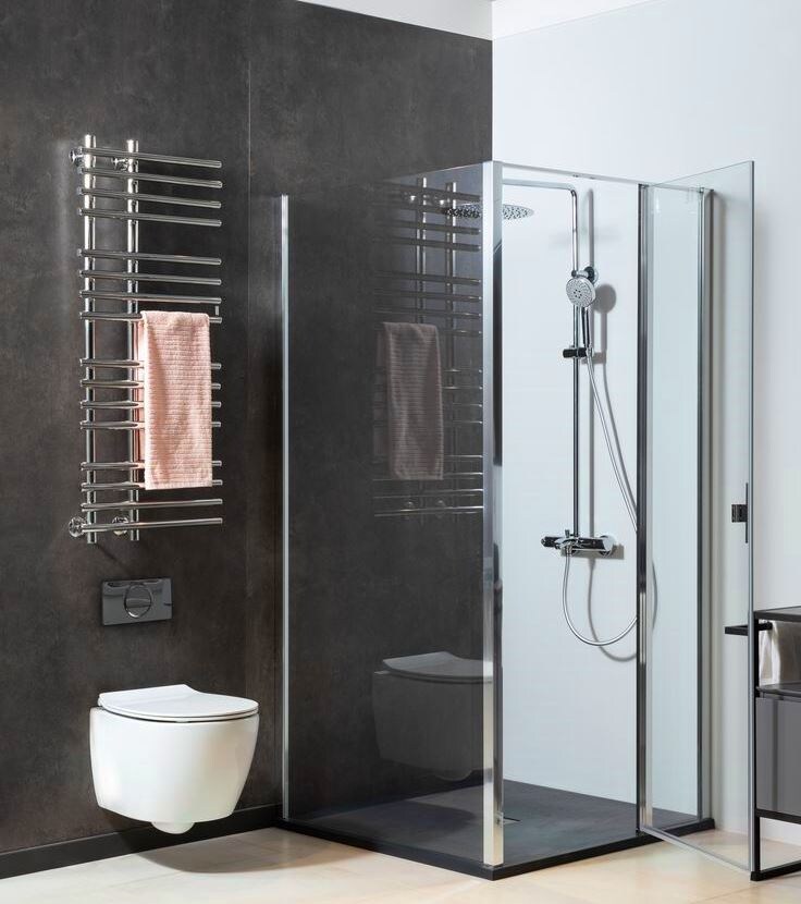 Душевой поддон Allen Brau  в интерьере ванной комнаты