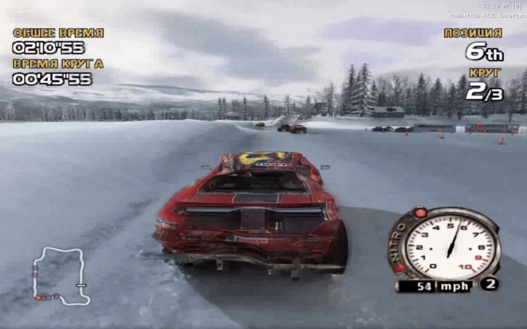 Геймплей из игры FlatOut