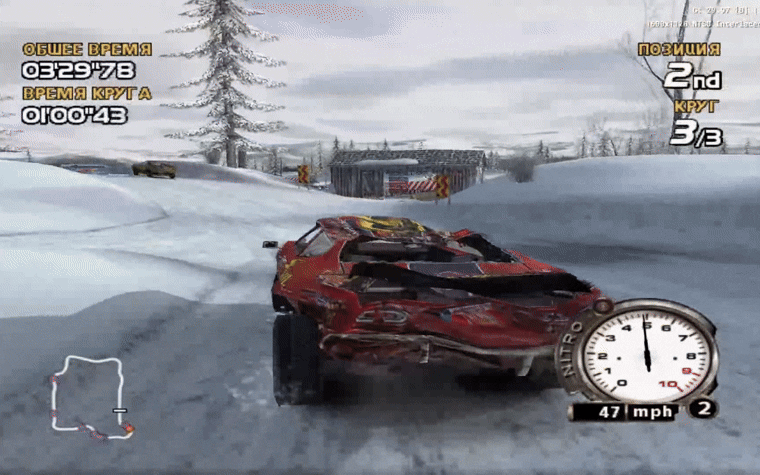Геймплей из игры FlatOut