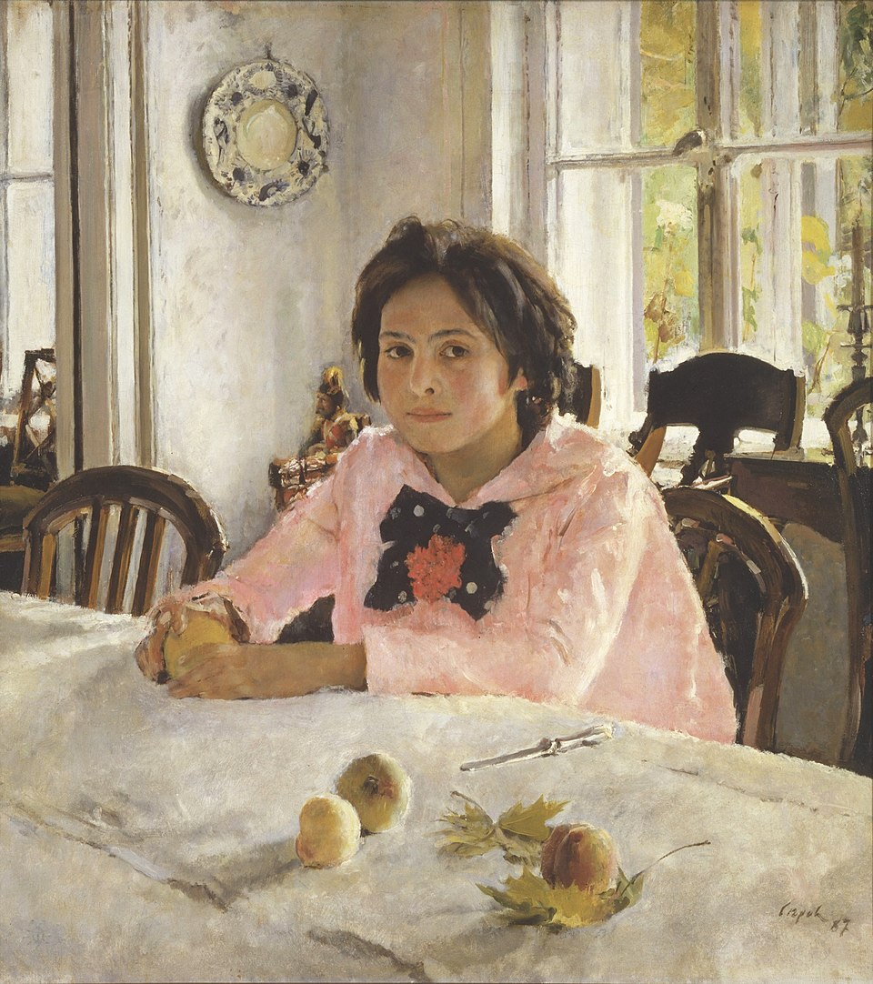 В.А.Серов "Девочка с персиками"
