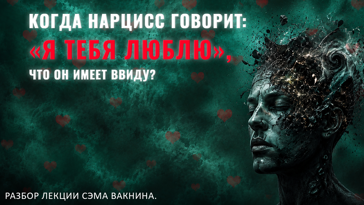 КОГДА НАРЦИСС ГОВОРИТ: «Я ЛЮБЛЮ ТЕБЯ», ЧТО ОН ИМЕЕТ ВВИДУ?