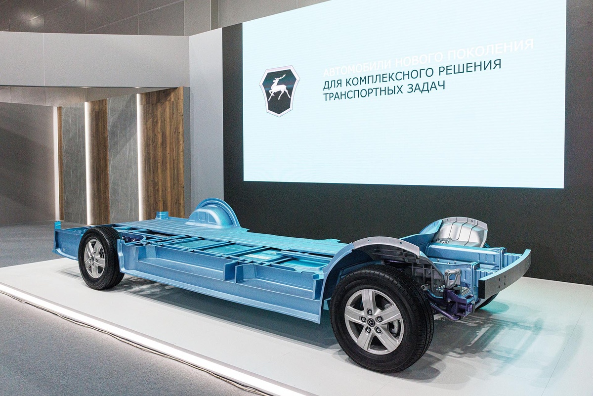 Перспективная разработка Горьковского автозавода — универсальная платформа 