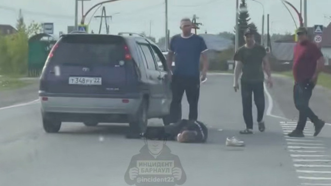 15-летний мотоциклист попал в ДТП под Барнаулом