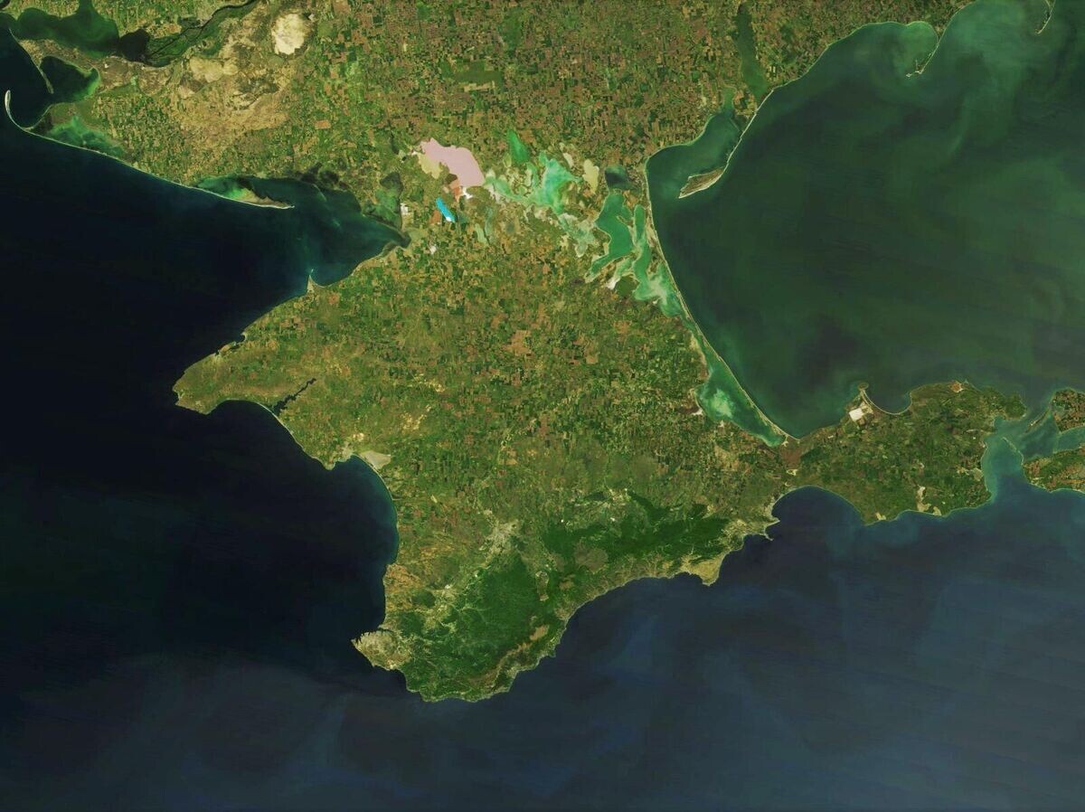    Вид на Крым из космоса | © NASA